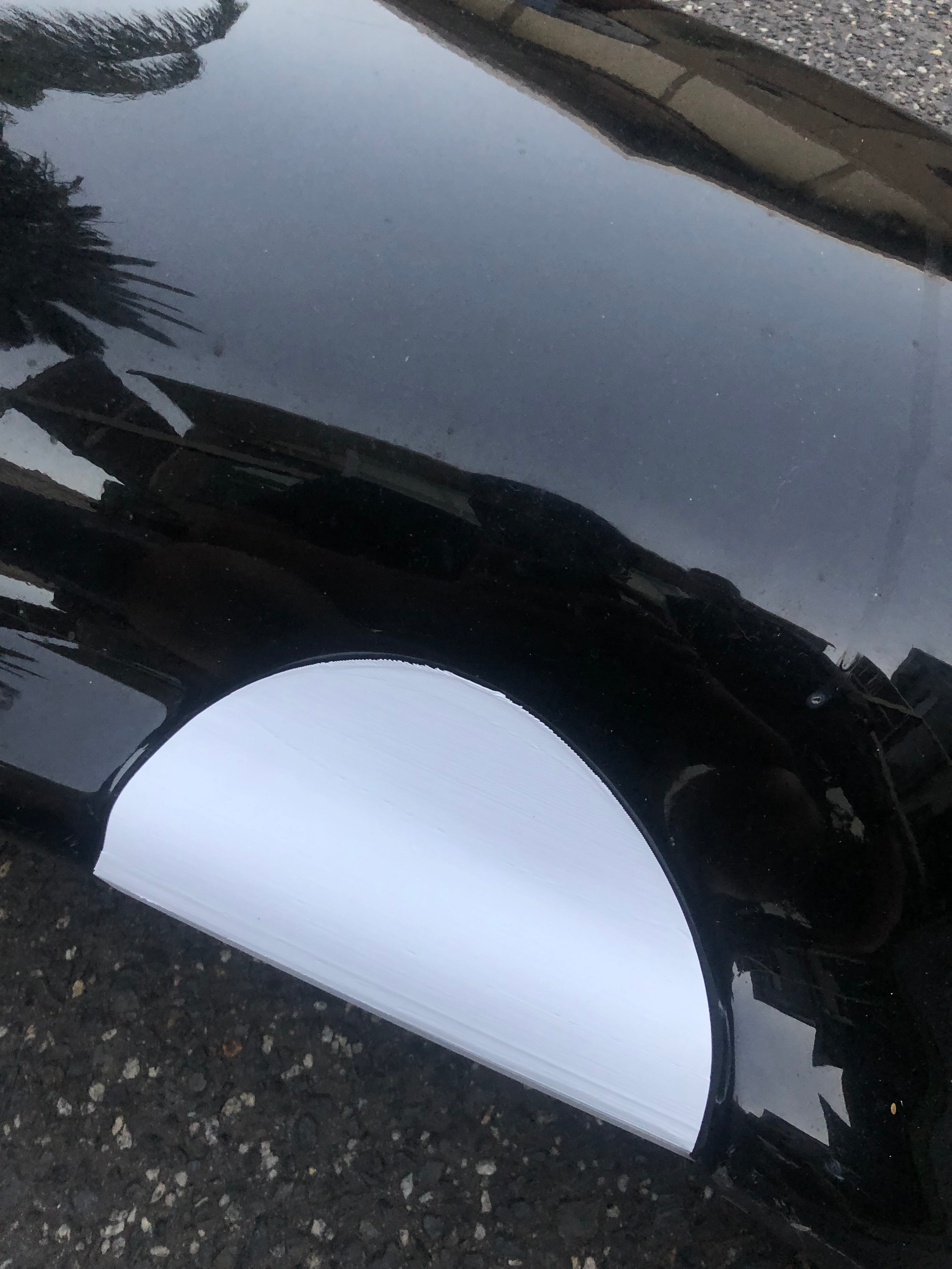 Soarer/SC exhaust cut out blank (Series 3) image 2