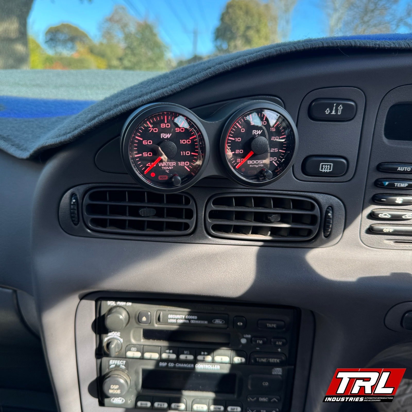 EF/EL Falcon Fairmont Clock Dual Gauge Holder