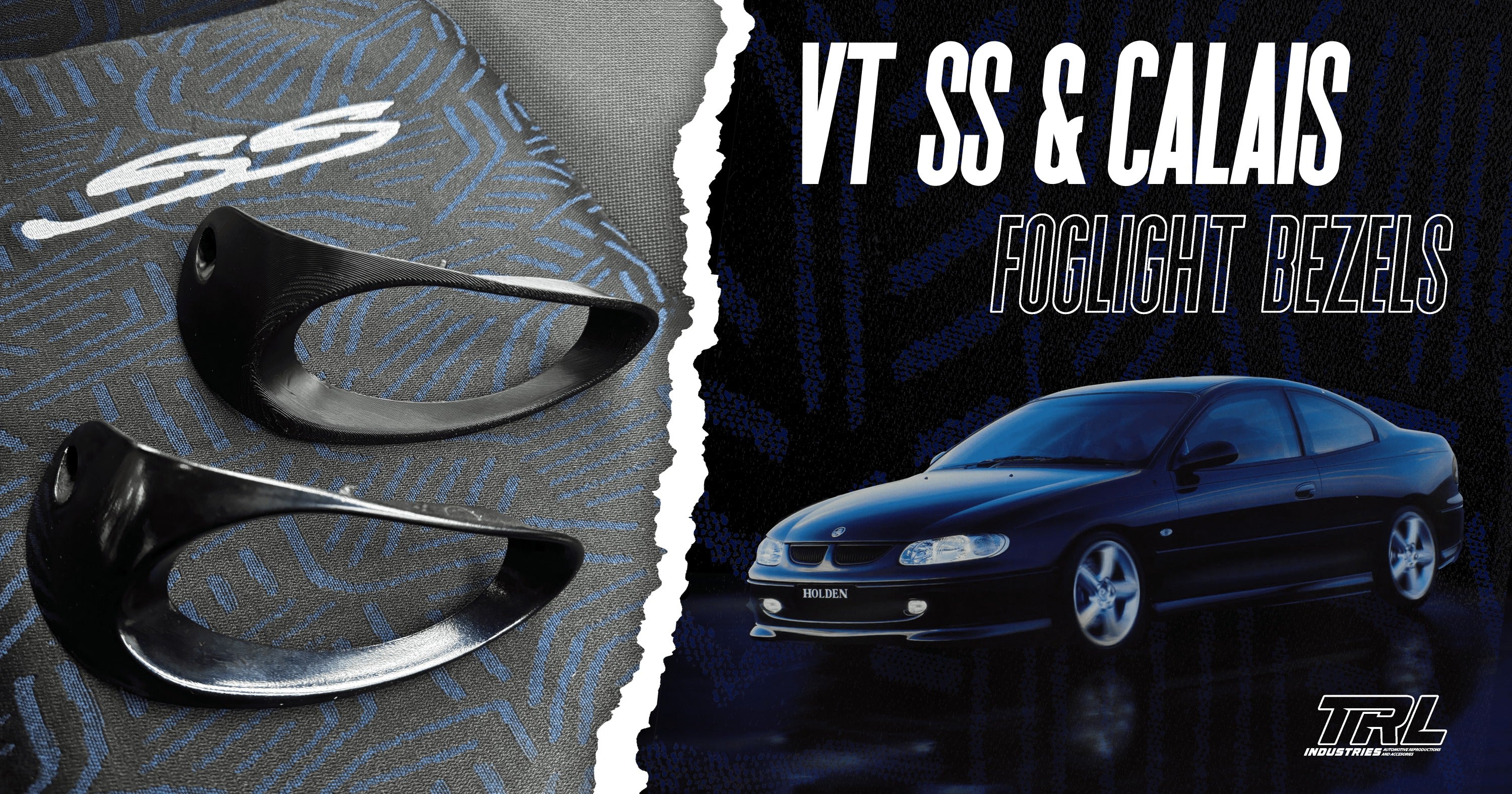 VT SS/Calais fog light bezel image 3