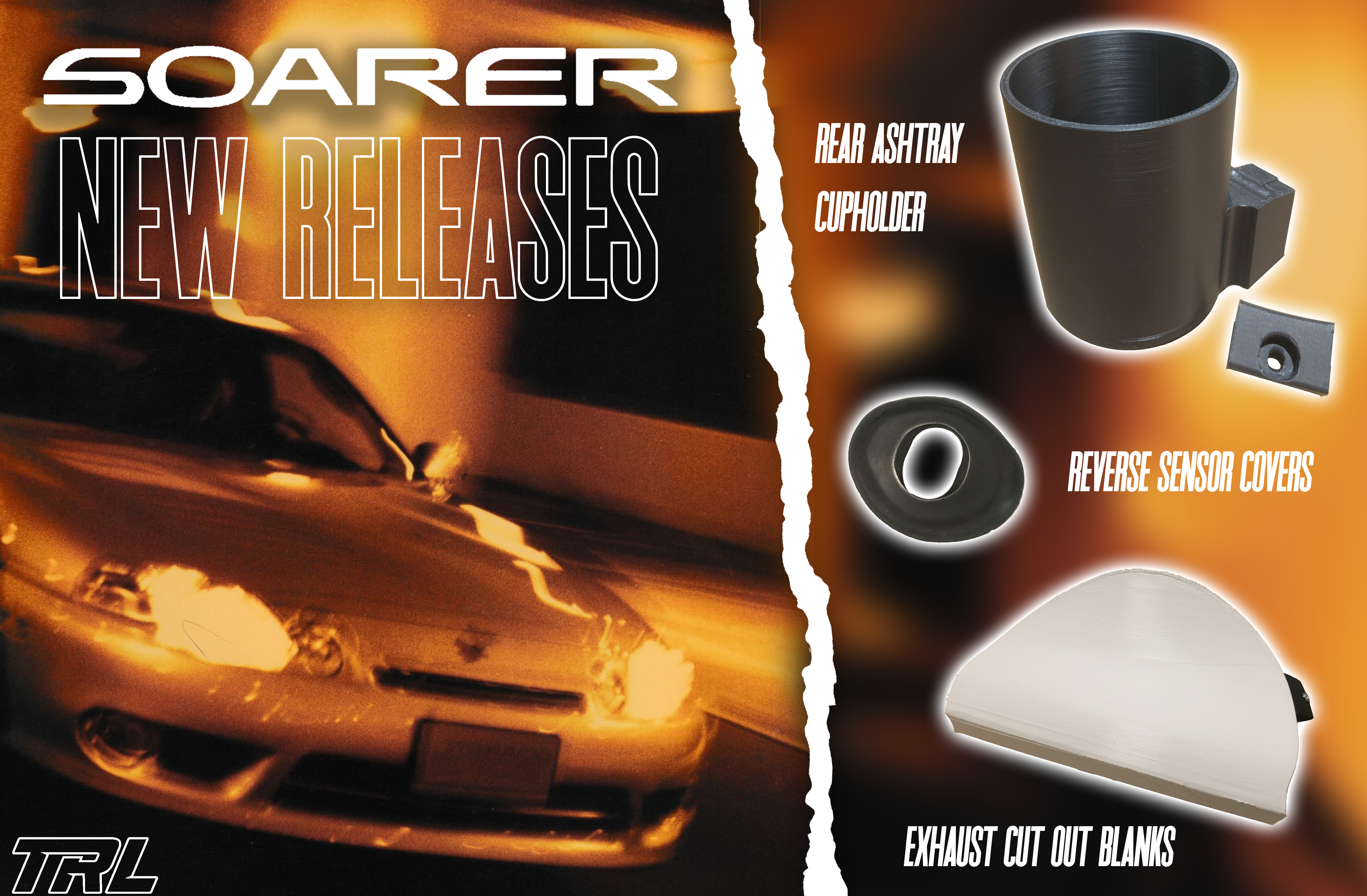 Soarer/SC exhaust cut out blank (Series 3) image 5