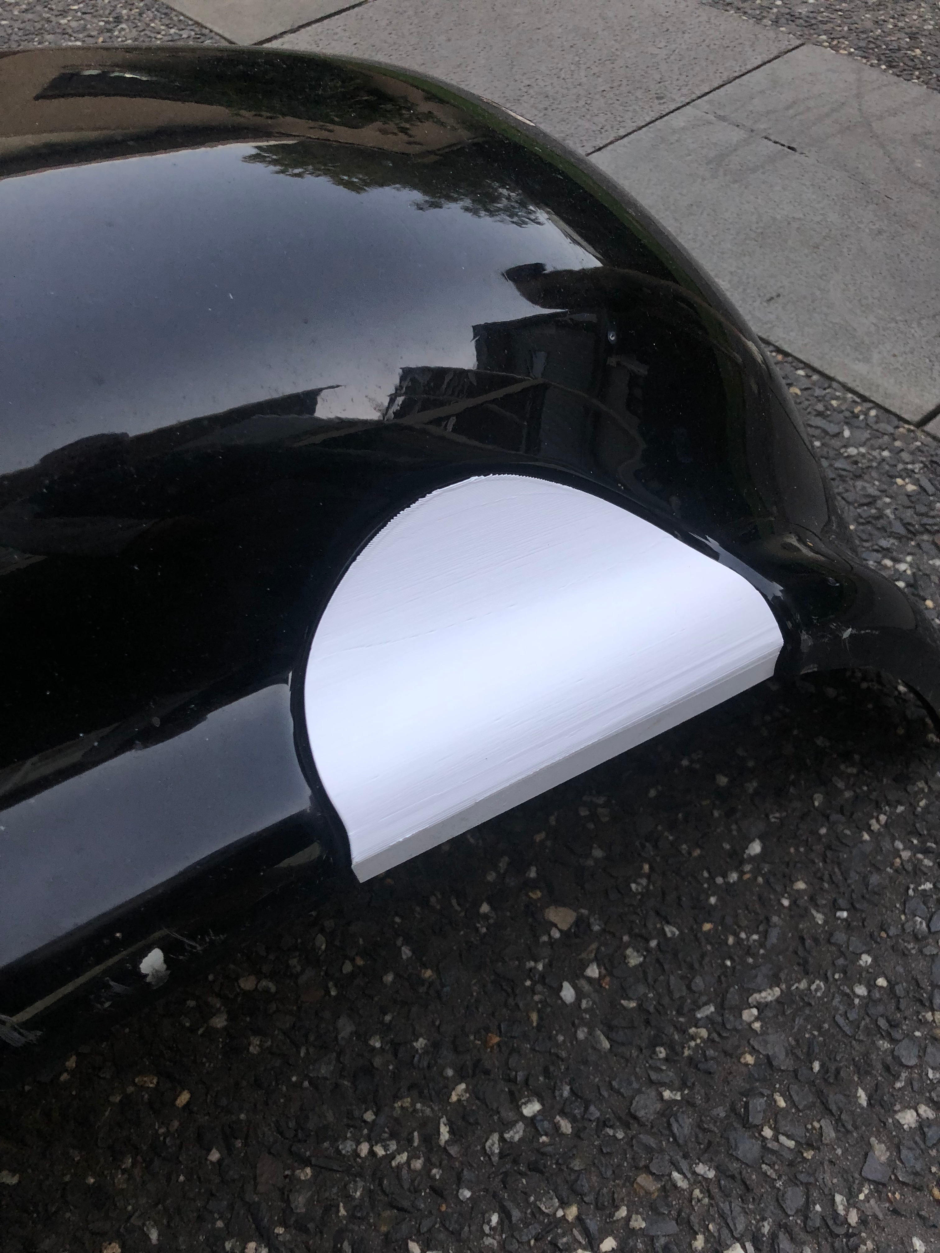 Soarer/SC exhaust cut out blank (Series 3) image 3